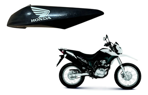 Carenagem L/d Honda Bros 160 15/16 Original Usado Preto
