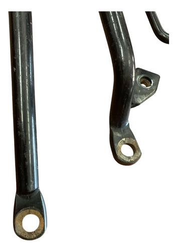 Suporte Pedaleira L/d Bros 160 Original Usado Preto Preto - Imagem 6