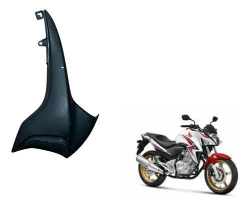 Carenagem L/d Honda Cb 300r 09/12 Original Usado Avaria Preto