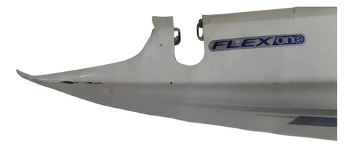 Tampa Lateral L/d Biz 125 2014 Original Usado (avaria) Branco - Imagem 4