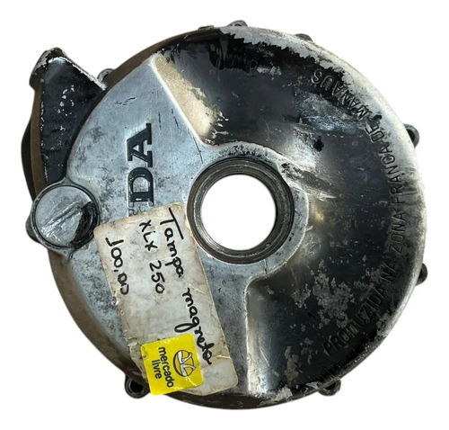 Tampa Magneto Honda Xlx 250 84/90 Original Usado Preto Preto - Imagem 6