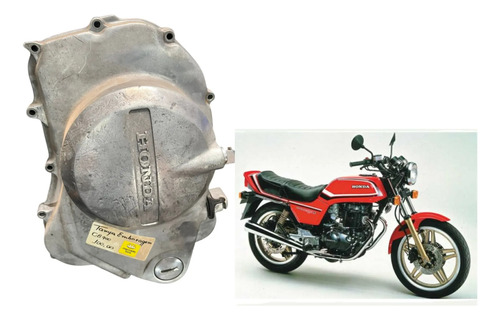 Tampa Embreagem Cb400 80/82 Original Honda Usado Prateado