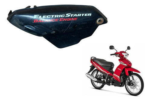 Carenagem L/e Crypton 105 1998 Paralelo Usado Avaria Preto - Imagem 5