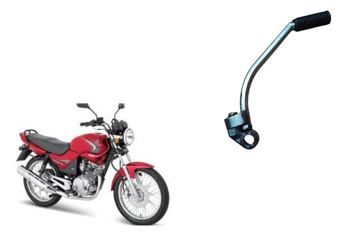 Pedal De Partida Ybr 125 Usado Prata E Preto Prata E Preto