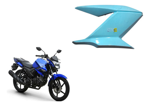 Asa Direita De Tanque Fazer 150 2016 Original Usado Azul