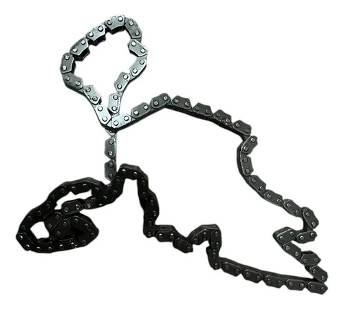 Corrente Comando Xt 600 97/04 Original Usado Prateado - Imagem 5