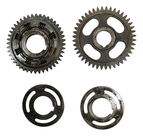 Casal De Engrenagem De Contrapeso Xt600 86/04 Original Usado - Imagem 2