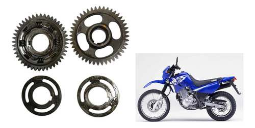 Casal De Engrenagem De Contrapeso Xt600 86/04 Original Usado - Imagem 7