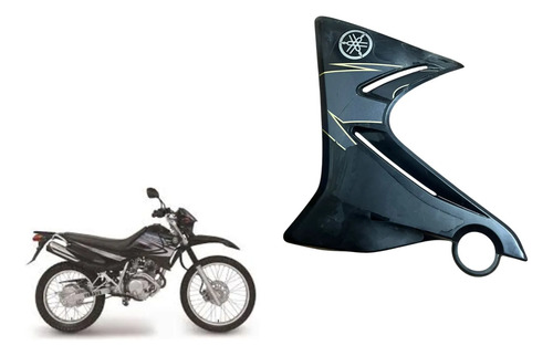Carenagem Aba L/e Yamaha Xtz 125 03/08 Original Usado Avaria