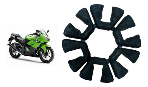 Coxin Da Coroa Kawasaki Ninja 250 2010 Original Usado