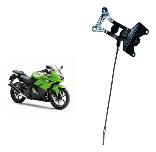Suporte Trava Banco Kawasaki Ninja 250 08/12 Original Usado
