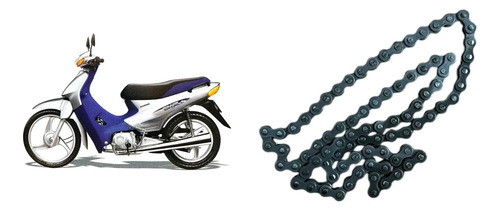 Corrente Fina Biz 100 1998 Original Usado Preto Prateado