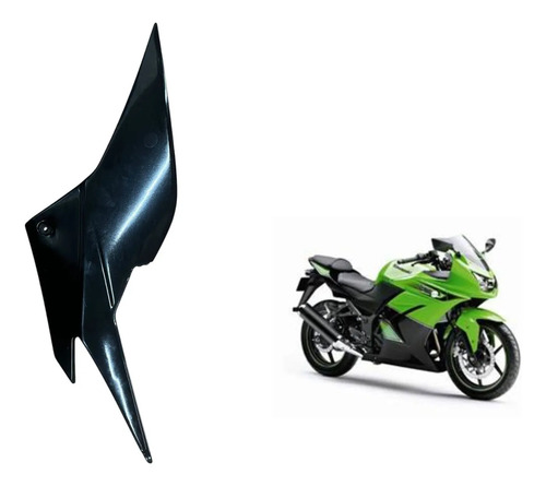 Acabamento Lateral Esquerda Ninja 250 08/12 Original Usado - Imagem 4