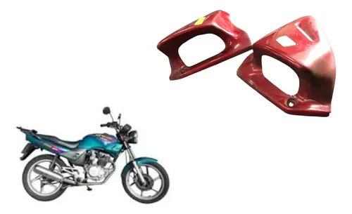 Par Carenagem De Tanque Honda Cbx Strada 200 Usado Vermelho