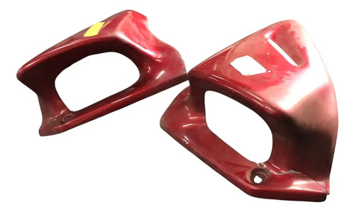 Par Carenagem De Tanque Honda Cbx Strada 200 Usado Vermelho - Imagem 4