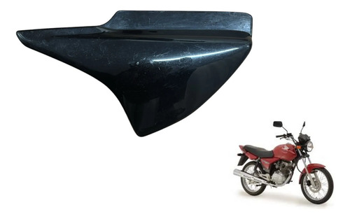Carenagem Lateral Titan 150 04/08 L/e Honda Usado Preto - Imagem 10