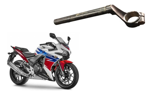 Semi Guidão Lado Esquerdo Cb 500 2017 Usado Prata/metálico
