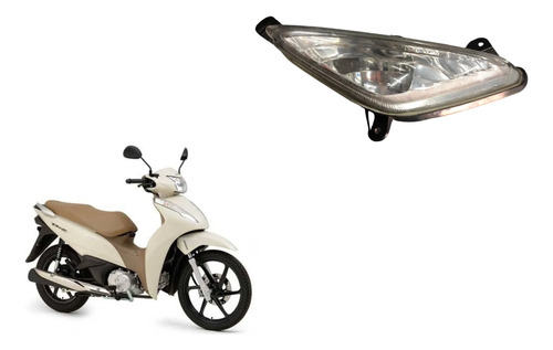 Seta Dianteira Biz 125 2017 L/d Usado Transparente/prata