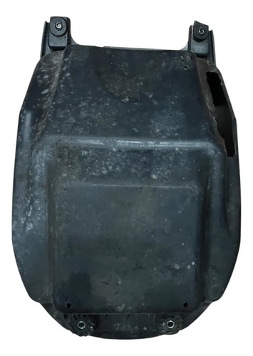 Bau Porta Capacete Shineray Jet 50 Original Usado Avaria Preto - Imagem 3