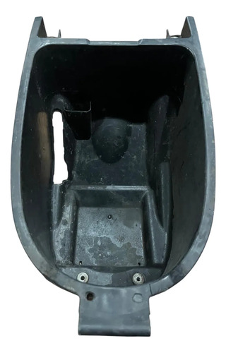 Bau Porta Capacete Shineray Jet 50 Original Usado Avaria Preto - Imagem 6