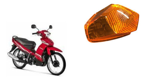 Lente De Seta Esquerda Crypton 115 Novo