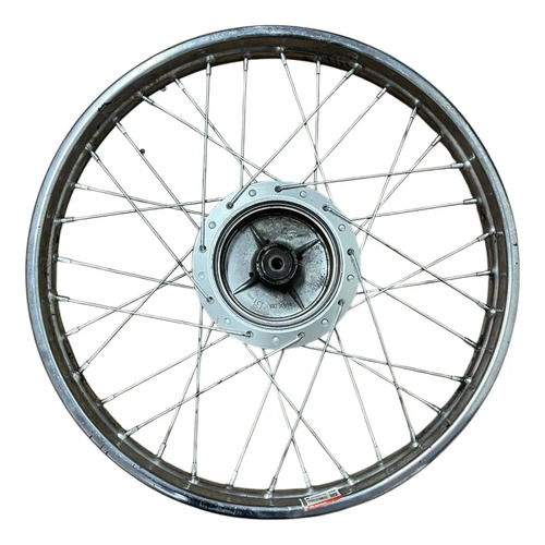 Roda Dianteira Bros 125 Original Usado Prateado - Imagem 2