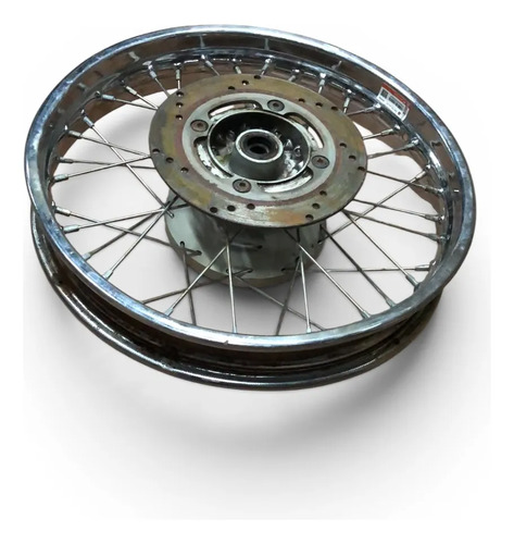 Roda Traseira Nx Falcon 400 Original Usado Prata - Imagem 2