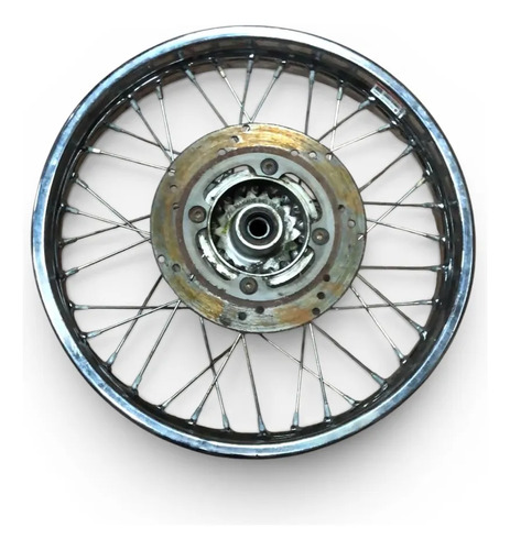Roda Traseira Nx Falcon 400 Original Usado Prata - Imagem 3