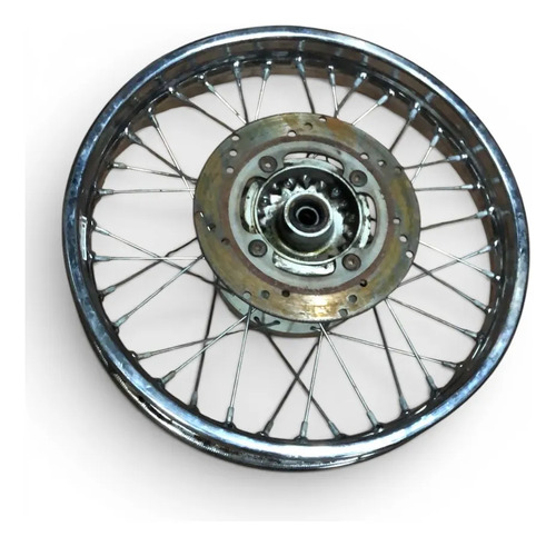 Roda Traseira Nx Falcon 400 Original Usado Prata - Imagem 5