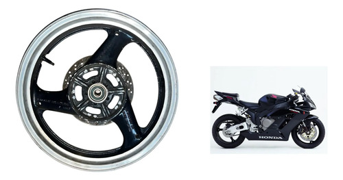 Roda Traseira Suzuki Gs500 04/09 Original Usado Prateado Prateado