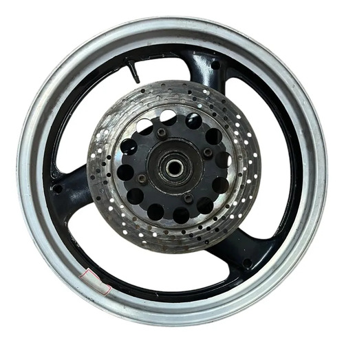 Roda Traseira Suzuki Gs500 04/09 Original Usado Prateado Prateado - Imagem 3
