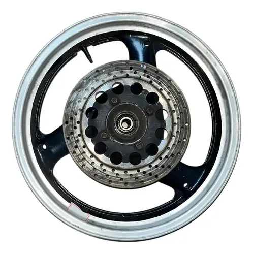 Roda Traseira Suzuki Gs500 04/09 Original Usado Prateado Prateado - Imagem 4