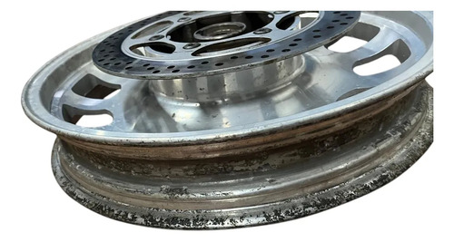 Roda Dianteira Amazonas 250 Original Usado Prateado - Imagem 2