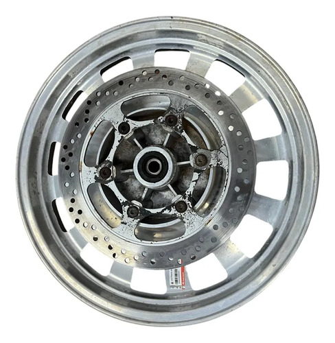 Roda Dianteira Amazonas 250 Original Usado Prateado - Imagem 5