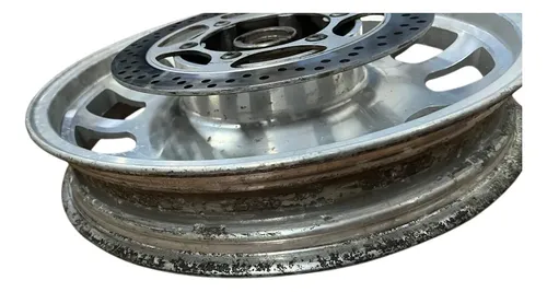 Roda Dianteira Amazonas 250 Original Usado Prateado - Imagem 6