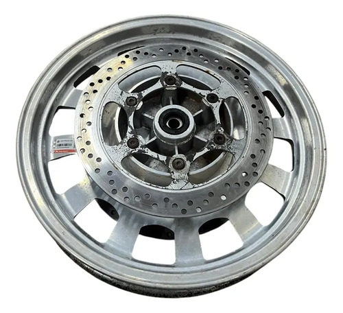 Roda Dianteira Amazonas 250 Original Usado Prateado - Imagem 7