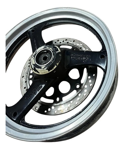 Roda Dianteira Suzuki Gs500 04/09 Original Usado Avaria - Imagem 2