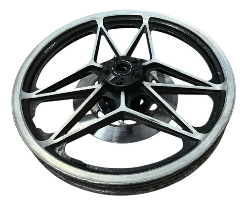 Roda Dianteira Honda Cb 450 89/90 Original Usado Prateado Prateado - Imagem 8