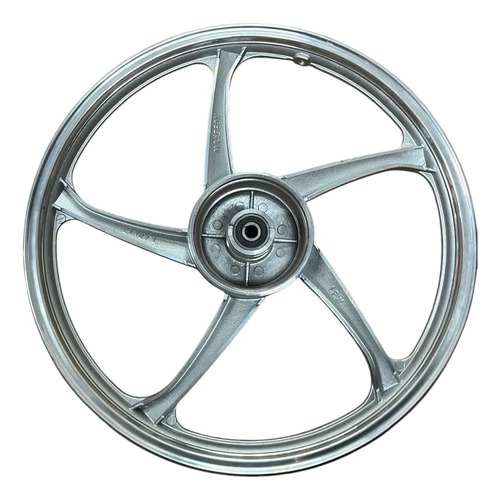 Roda Dianteira Shineray E 50cc Original Usado Prateado Prateado - Imagem 2