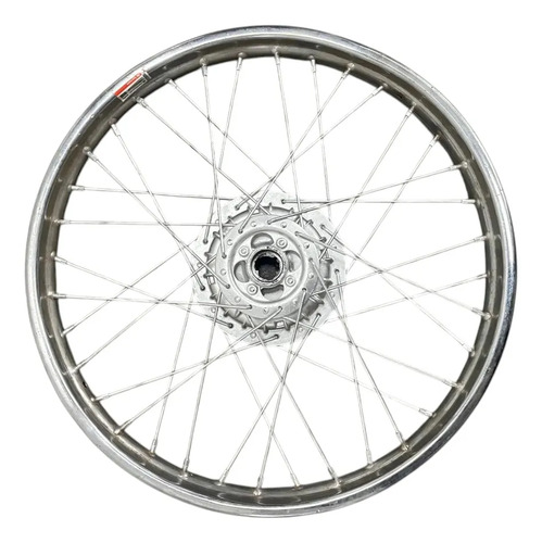 Roda Dianteira Bros 125 Original Usado Avaria Prateado Prateado - Imagem 4