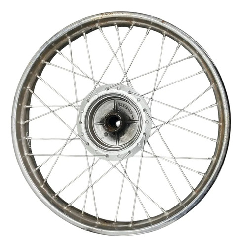 Roda Dianteira Bros 125 Original Usado Avaria Prateado Prateado - Imagem 7