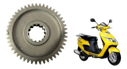 Engrenagem Oleo 30 Dentes Burgman 125 05/09 Original Usado