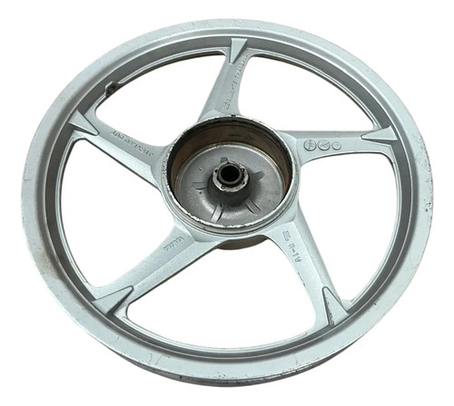 Roda Traseira Yamaha Neo 115 2008/2012 Original Usado Prateado - Imagem 7