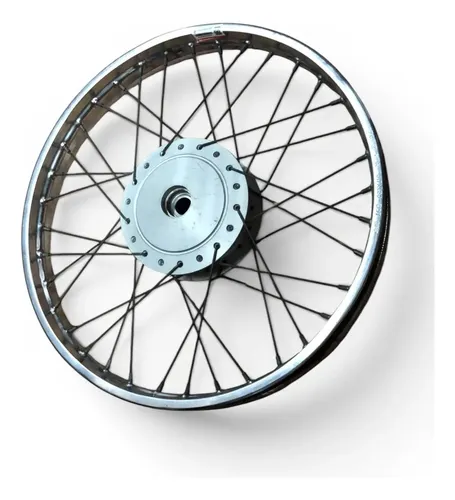 Roda Dianteira Pop 100 Usado C/avaria - Imagem 3