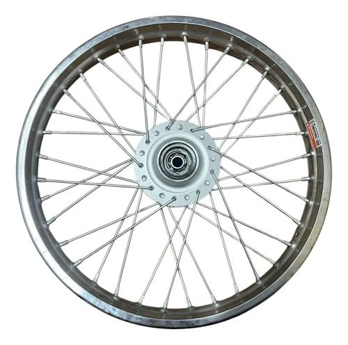 Roda Dianteira Ybr/ Factor 125 00/08 Original Usado Prateado Prateado - Imagem 5