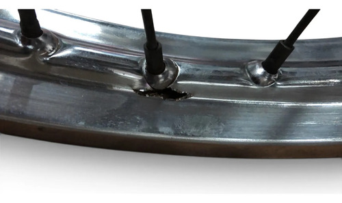 Roda Dianteira Pop 100 Usado C/avaria - Imagem 6