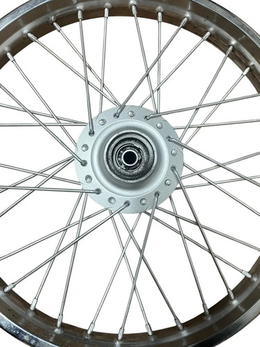 Roda Dianteira Ybr/ Factor 125 00/08 Original Usado Prateado Prateado - Imagem 8