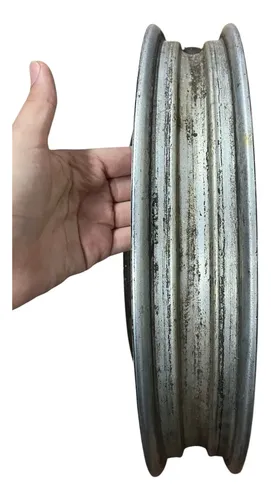 Roda Dianteira Cbx 250 Twister 2001/2008 Original Usado Branco - Imagem 5
