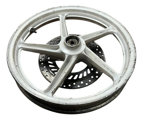 Roda Dianteira Cbx 250 Twister 2001/2008 Original Usado Branco - Imagem 7