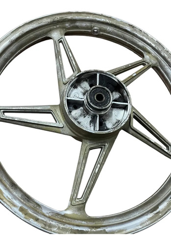 Roda Traseira Sundown Web 100 06/10 Original Usado Prateado - Imagem 3